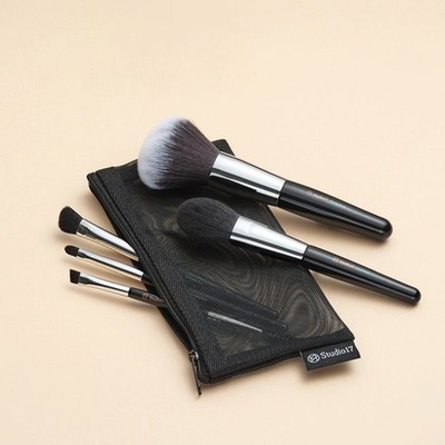 STUDIO17 Tragbares Make-up Pinsel Set 5 Stck. - Hochwertig Studio 17 *UK-VERKÄUFER*