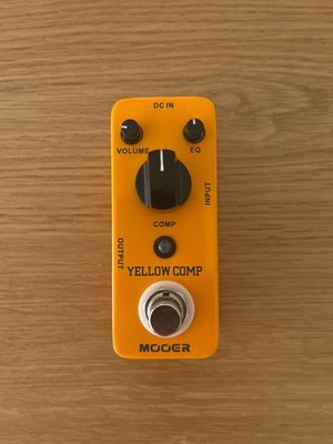 Mooer Yellow Comp Optical Compressor Guitar Pedal