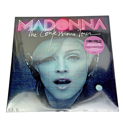 Madonna The Confessions Tour London Pink Purple Splatter Vinyl RSD