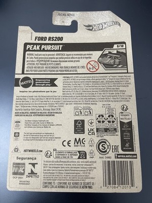 HOT WHEELS MINT SUPER TREASURE HUNT FORD RS200 GULF STH🔥✈️ | eBay