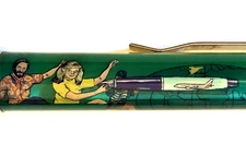 Floaty Pen Collectors Unite Pen Unusual People Throwing Airplane Pen 2001 Vtg