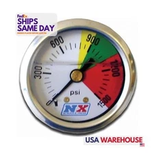 Nitrous Express 15508, One Pressure Gauge 0-1500psi Performance Racing Parts