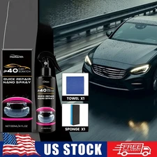 Car Nano Scratch Removal Spray Fast Repair Scratches Polish for All Car Body-4oz