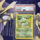 1999 Pokemon #44 Bulbasaur Shadowless Base Set PSA 6 Grade