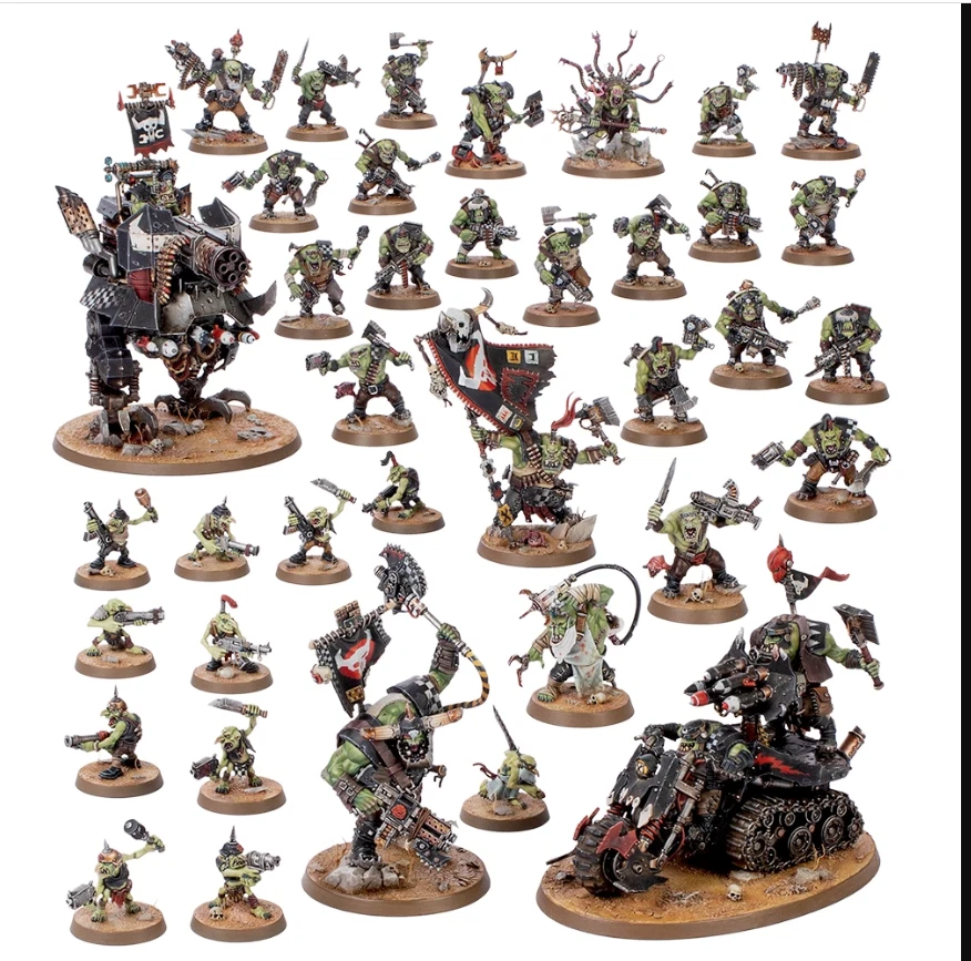 Preços baixos em Miniaturas de Warhammer 40K orks | eBay