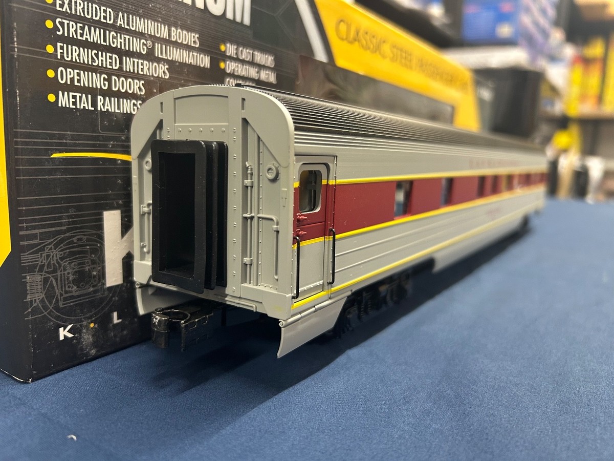 K-line Aluminum Lackawanna #789 18” Tavern Lounge Passenger Car