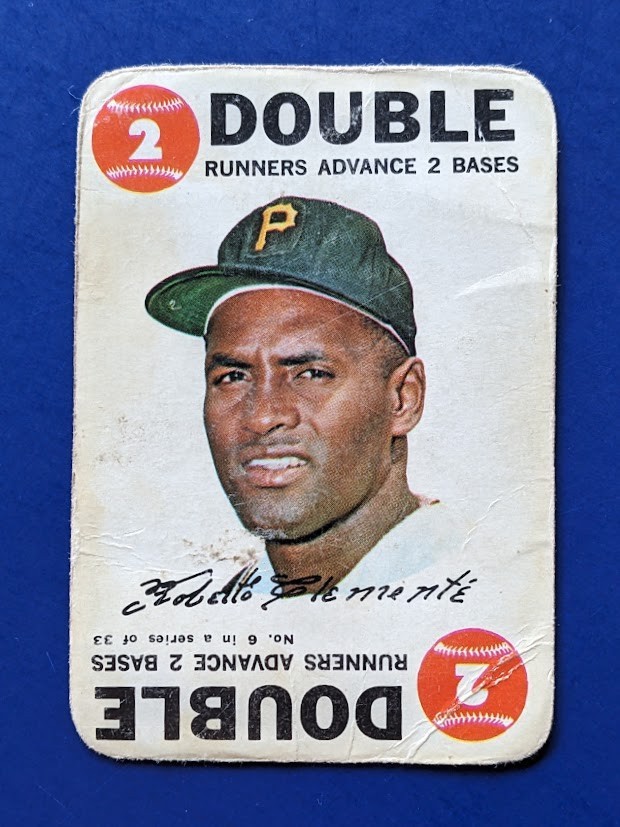 1968 Topps Game - Roberto Clemente #6 - HOF Pittsburgh Pirates
