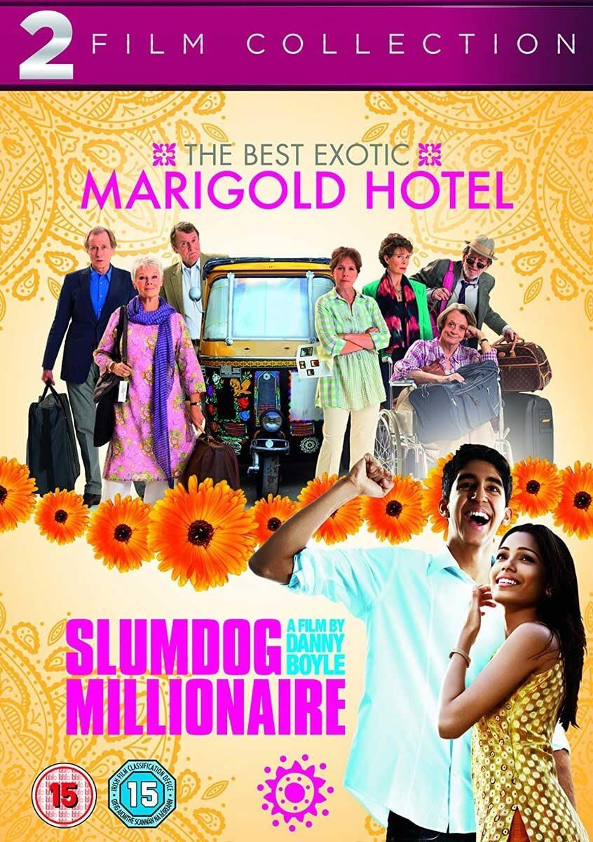 The Best Exotic Marigold Hotel / Slumdog Millionaire (DVD) **NEW**