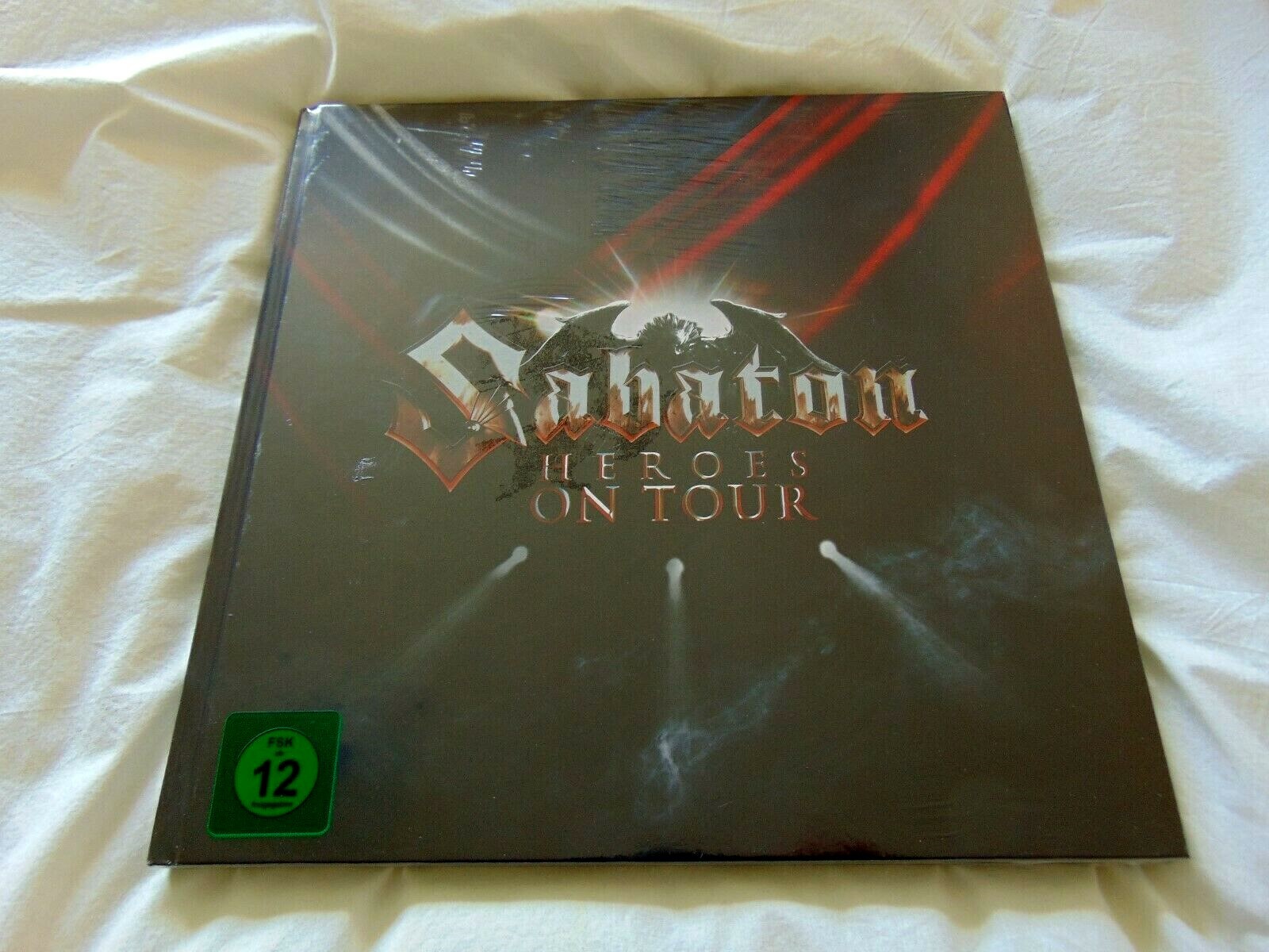 Bundle: Sabaton : Heroes On Tour 2015 : 2CDs 2 Blu-rays 2 DVDs EarBook : Sealed