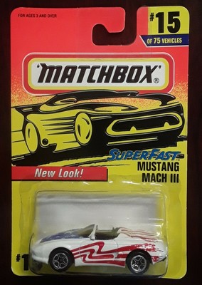 MATCHBOX SUPERFAST MUSTANG MACH 3 #15
