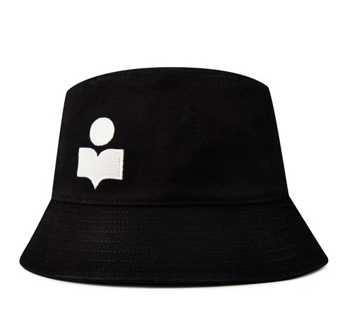 ISABEL MARANT WOMEN HALEY EMBROIDERED LOGO BUCKET HAT CU001XFAA3C05ABKEC - Picture 3 of 4