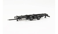 Herpa Ts 085533 | Tandem-HäNgerfahrgestell | VolumenzüGe 7,82 M | Festaufbau