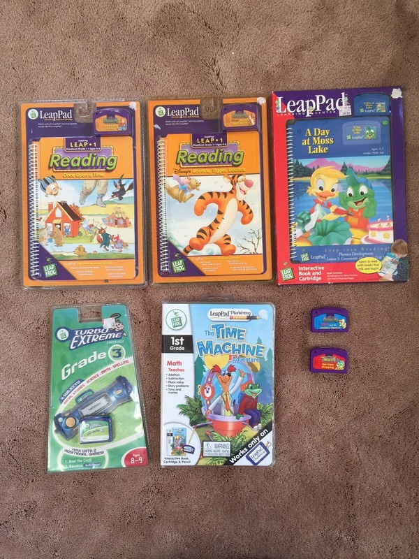 Leap Frog Leap Pad Book & Cartridge Educational Reading