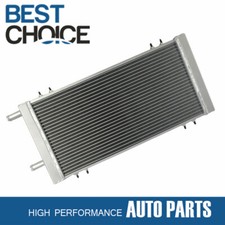 2rows Universal Aluminum Radiator Liquid Heat Exchanger Air Water Intercooler
