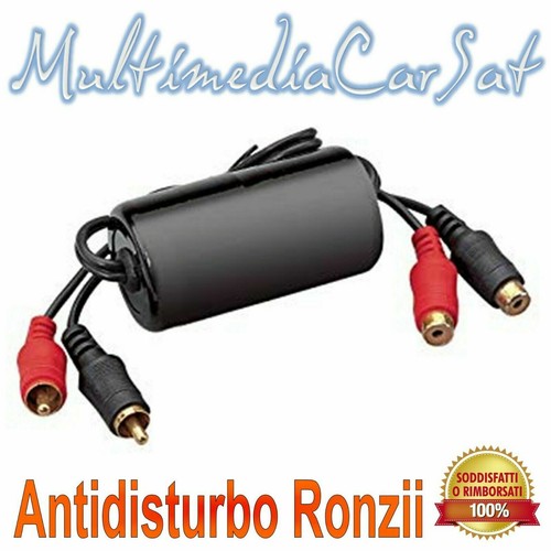 Filtro RCA Antidisturbo Antifruscio Disturbo Auto Autoradio Anti Amplificatore