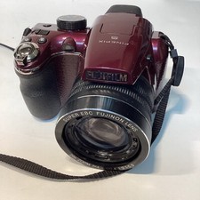 Vtg Fujifilm Finepix S4400 14MP Digital Camera W/28x Zoom Plum Purple Works Read