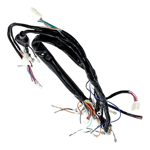 Fits For GN250 Vehicle Electrical Wiring Harness Wire Cable Line Harness Black - Picture 8 of 8