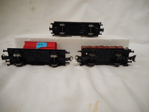 #7 Marklin HO Scale Lot Consisting of Three Assorted 2-Axle Freight Wagons - Picture 5 of 5