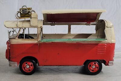 LARGE SCALE TIN PLATE SAMBA BUS WITH BRIEF CASE HOME OFFICE DECOR DEA