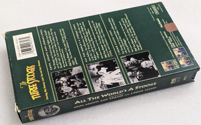 その他 3 Stooges: All the World's a Stooge [VHS] The Three Stooges All the Worlds a Stooge (VHS, 1994, Columbia