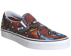 mens spiderman vans