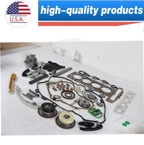 US Timing Chain Kit Head Gasket Bolts for 2009-2016 GM Ecotec 2.0L 2.4L Set - Picture 1 of 2