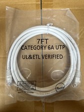7 Ft White 10-pack Patch Cable Tech