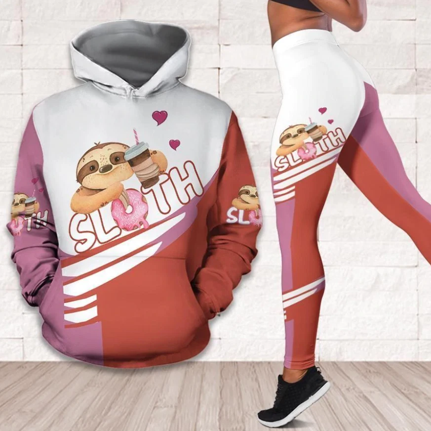 Hollow Hoodie or Legging for Fan |Cute Sloth-Outfit For Women Shirt