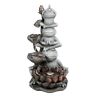 Jeco FCL194 31 in. Yoga Frogs Fountain with LED Light