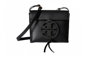 Tory Burch Miller Leather Tassel Crossbody Travel Bag Handbag Purse Black 190041948819 | eBay