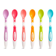 Baby Spoon, BPA Free, Multi-Color, 6 Count