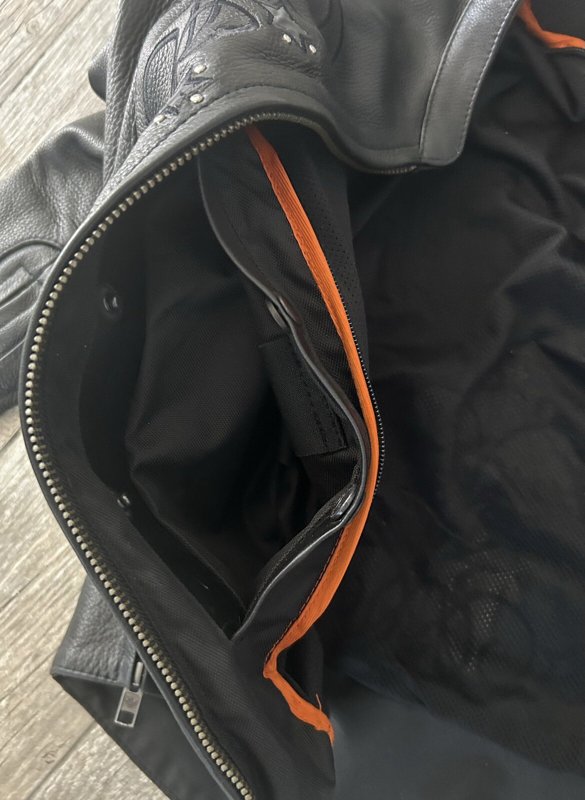 Women’s Learher  Jacket with two inside Concealed… - image 10