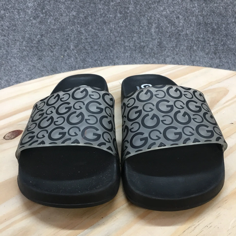 GBG Los Angeles Sandal Womens 7M Black Open Toe Slide Slipper Casual Comfort - Image 4 of 4