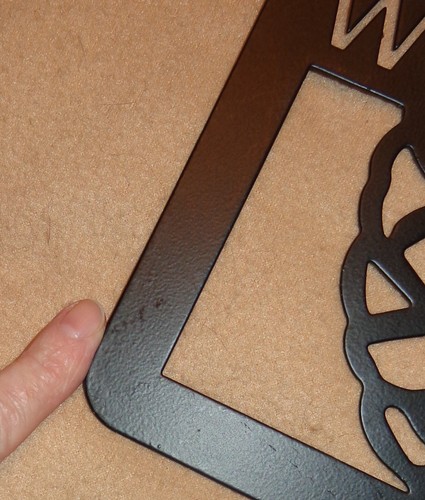 Insegna di benvenuto arte da parete decorativa in metallo nero 14 pollici con ananas - Foto 2 di 6