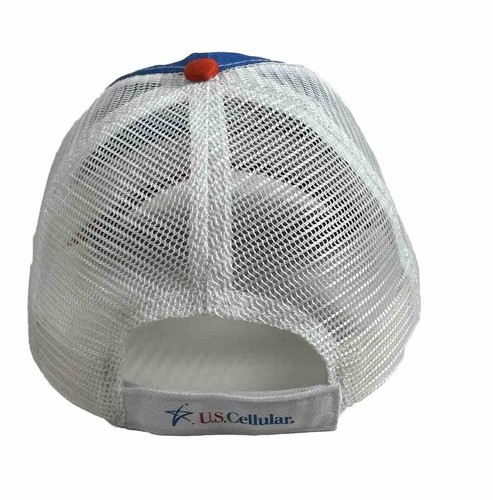 Okc Thunder Unbranded Strap Back Hat Cap Trucker Mesh Blue White - Picture 5 of 8
