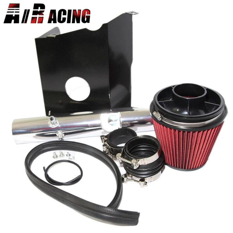 Nuevo kit de admisión de aire frío rojo + protector térmico adecuado 05-11 Toyota Tacoma 4,0 L V6 Foto 2 de 4