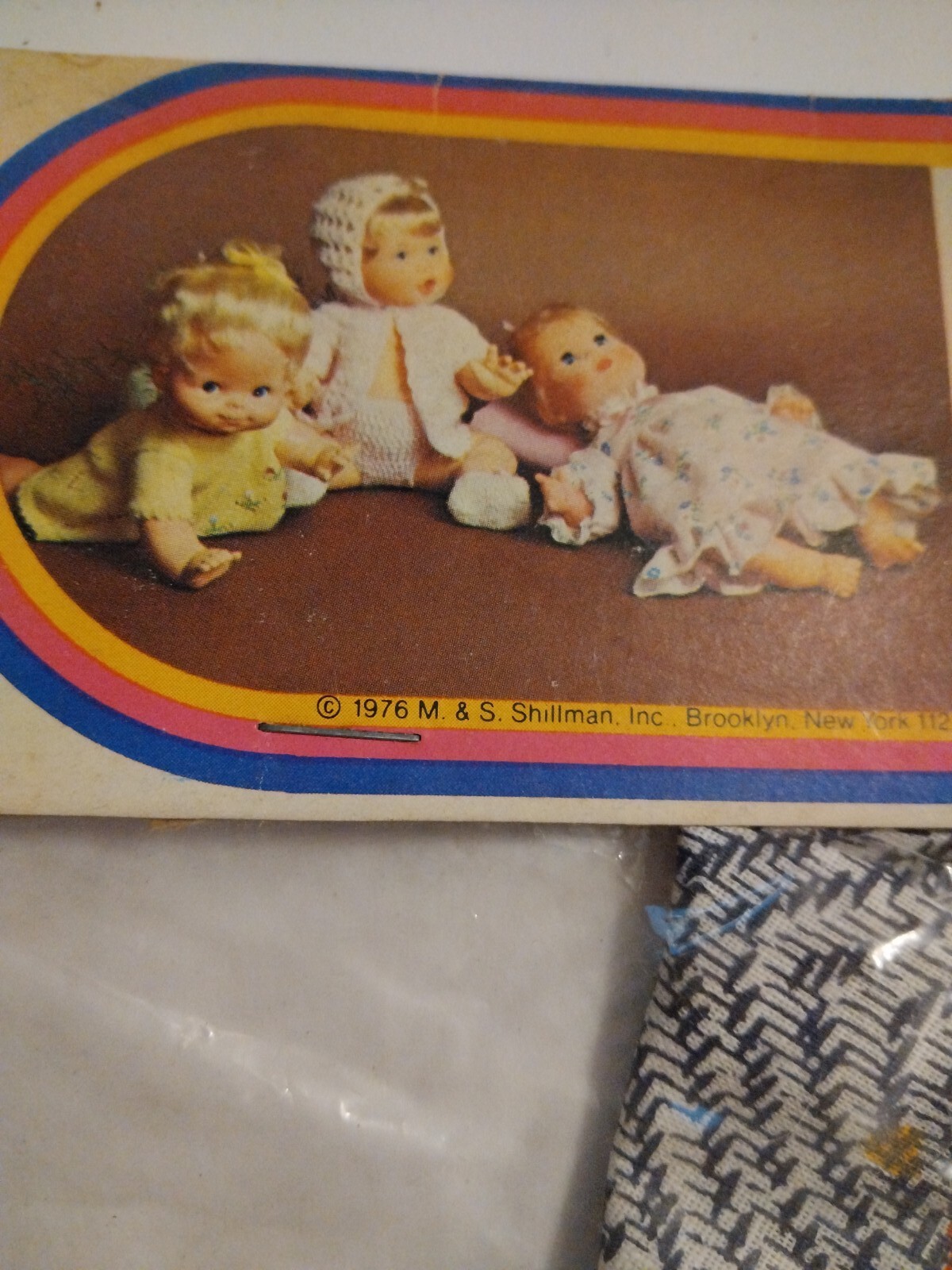 NOS Vintage Shillman Doll Fashions Coat and Hat Set 1976 Doll clothes