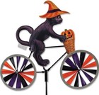 Halloween Witch Cat Pumpkin Bike Wind Spinner 20"