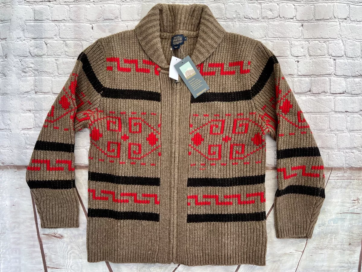 Pendleton men's westerley full zip sweater cheap