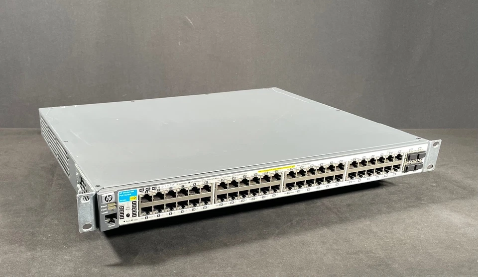 HP ProCurve J9148A 2910AL 48G POE+ 48 Port PoE+ Switch - Same Day Shipping - Image 2 of 4