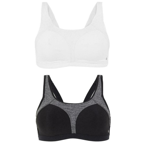 Ladies M S Multiway High Impact Non Wired Sports Bra Size 32-42 A-G UK High St - 第 1/5 張圖片