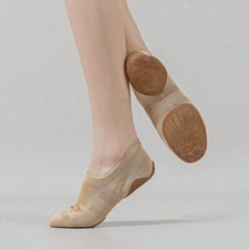Women's Dance shoes soft bottom jazz indoor Latin dance Knitted Breathable shoes