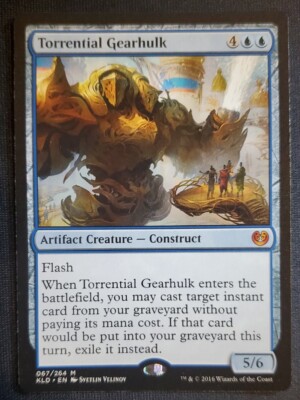 MTG Torrential Gearhulk Regular Mythic Rare Card #67/264 Kaladesh | eBay MTG Torrential Gearhulk Regular Mythic Rare Card #67/264 Kaladesh | eBay