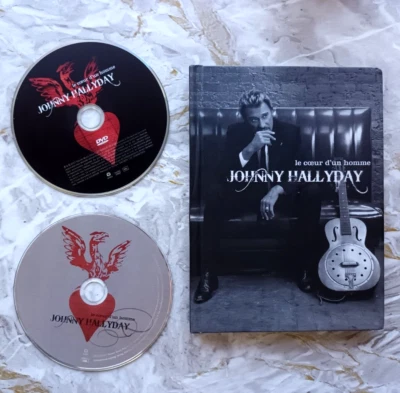 JOHNNY HALLYDAY - Le cœur d'un homme - CD / DVD Digibook ( édition deluxe 2007 ) - Photo 1/4
