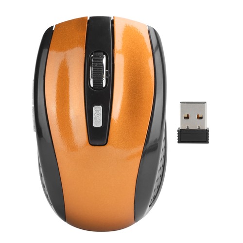 (orange) 02 015 Cordless Mouse Portable Computer Mouse Slim Silent Mouse - Picture 9 of 22