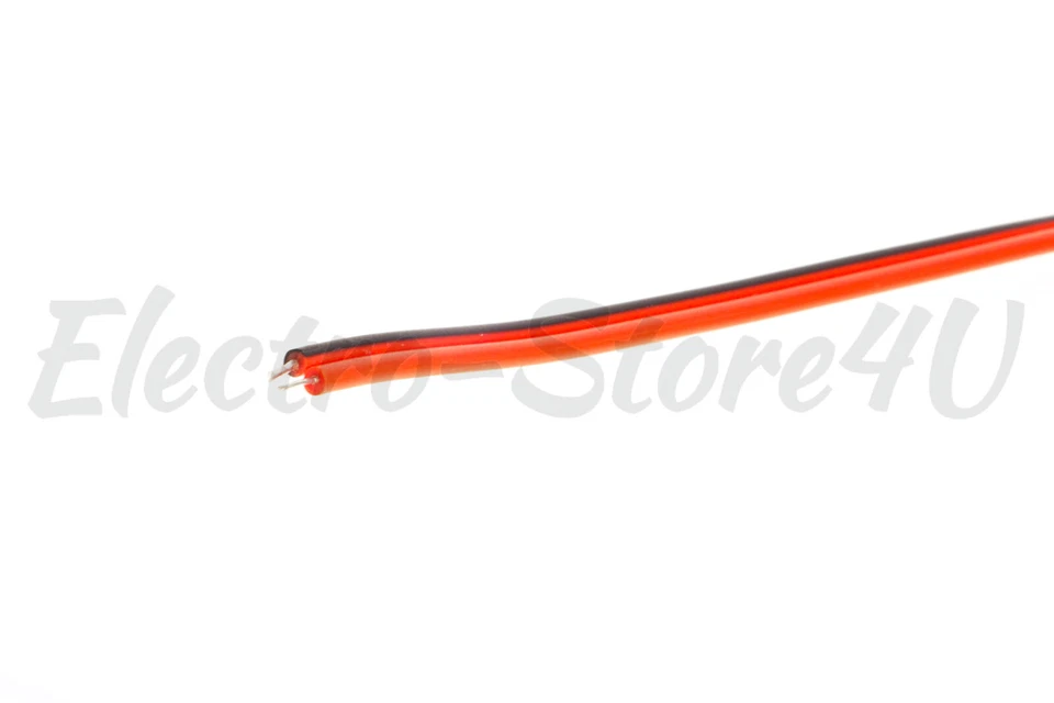 Pair of DC Power Cable Male Female Connector Security Camera Pigtail lot COPPER - Image 3 of 4