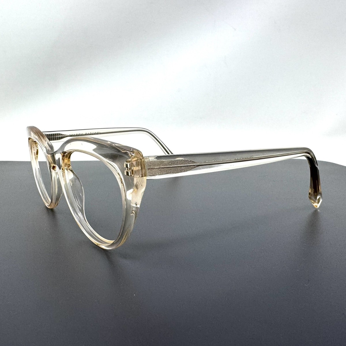 Warby Parker Tan Sunglasses- Tilley 665 52-19-145 Eyeglasses Clear +Case & Cloth Warby Parker Sunglasses Eyeglasses Tilley 665 | Mercari main image 4