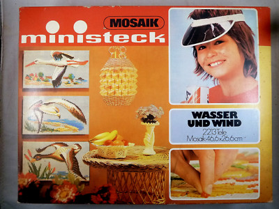 MOSAIK MINISTECK - Wasser und Wind 068, 2213 Teile, 60er/70er Jahre