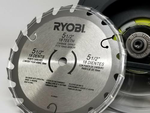 Ryobi 18-Volt ONE+ Cordless 5-1/2 in. Circular Saw (Tool Only) - Picture 2 of 9