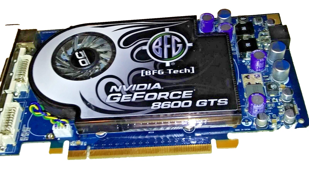 BFG Nvidia GeForce Graphics Card 8600 GT BFGE86256GTSOCFE eBay